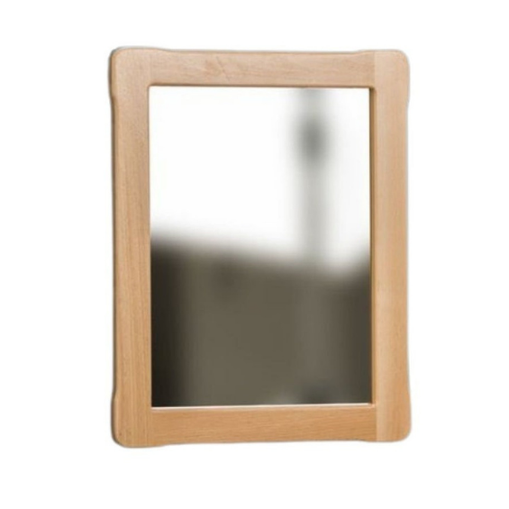 Небьющееся зеркало с деревянной рамой